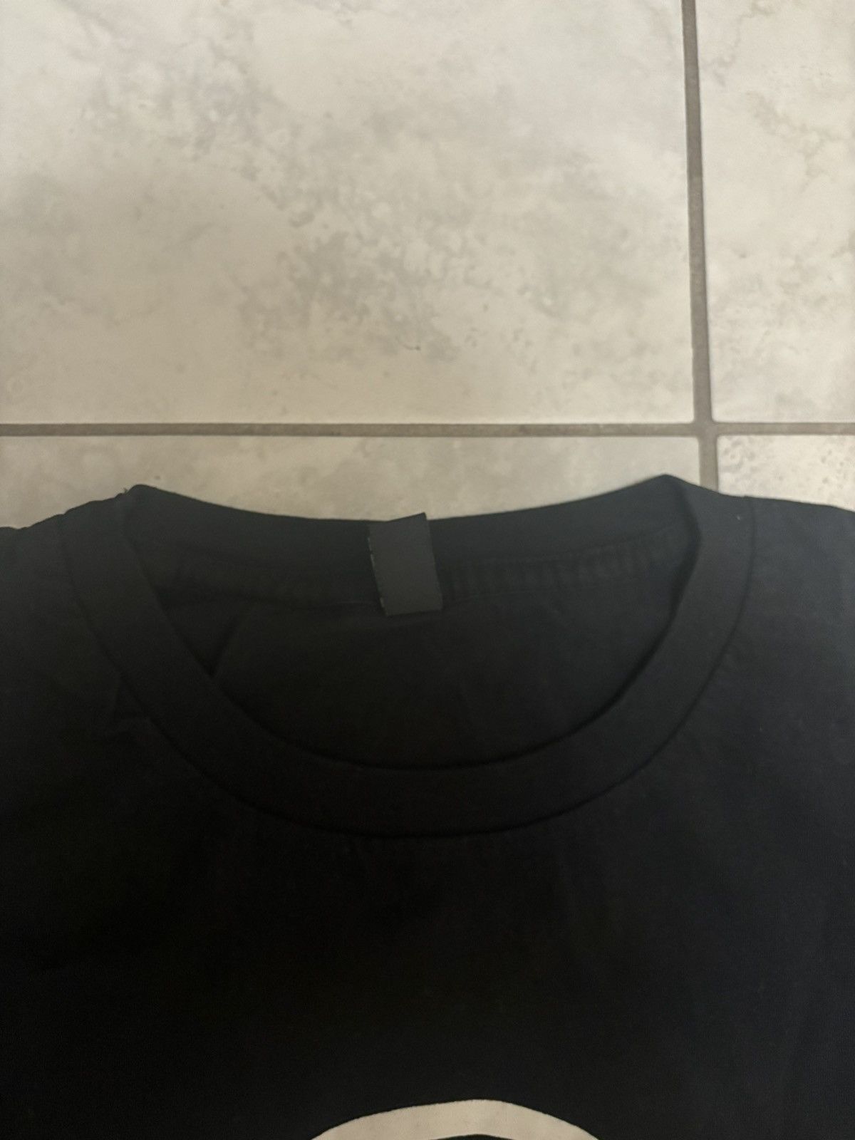 Band Tees Aphex Twin Logo Warp Records Black t shirt Size US XL / EU 56 / 4 - 2 Thumbnail