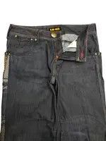 If Six Was Nine LB-03 Embroidered Design Drawstring Wide Loose Denim Pants Size US 29 - 11 Thumbnail