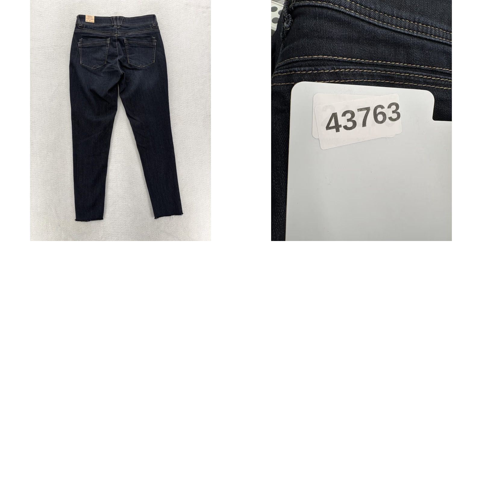Vintage VINTAGE Democracy Jeans Womens 4 Blue Mid Rise Ankle Skinny NWT Size 27" / US 4 / IT 40 - 9 Thumbnail