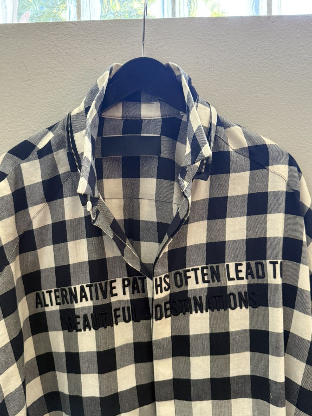 Juun.J Juun.j plaid shirt 2in1 Size US M / EU 48-50 / 2 - 11 Thumbnail