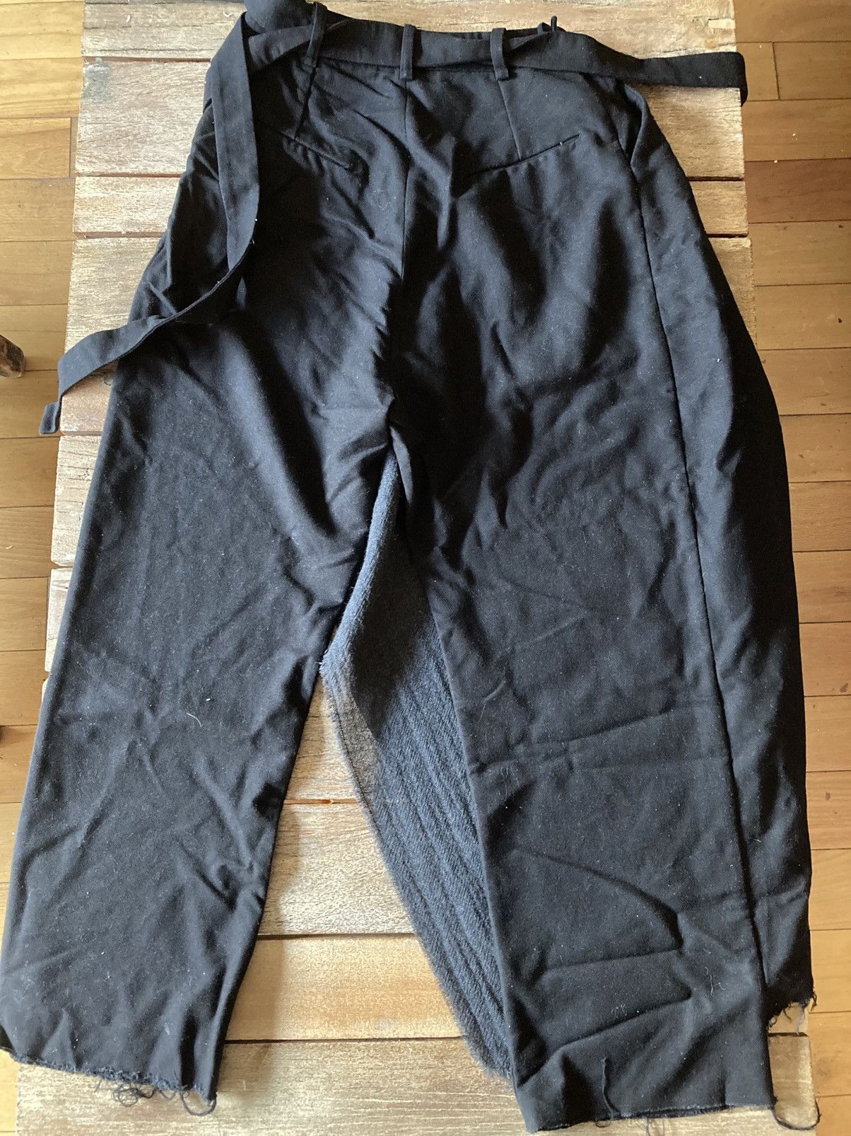 Masnada $650.00 Japanese Design Wool Pants Size 28" / US 6 / IT 42 - 10 Thumbnail