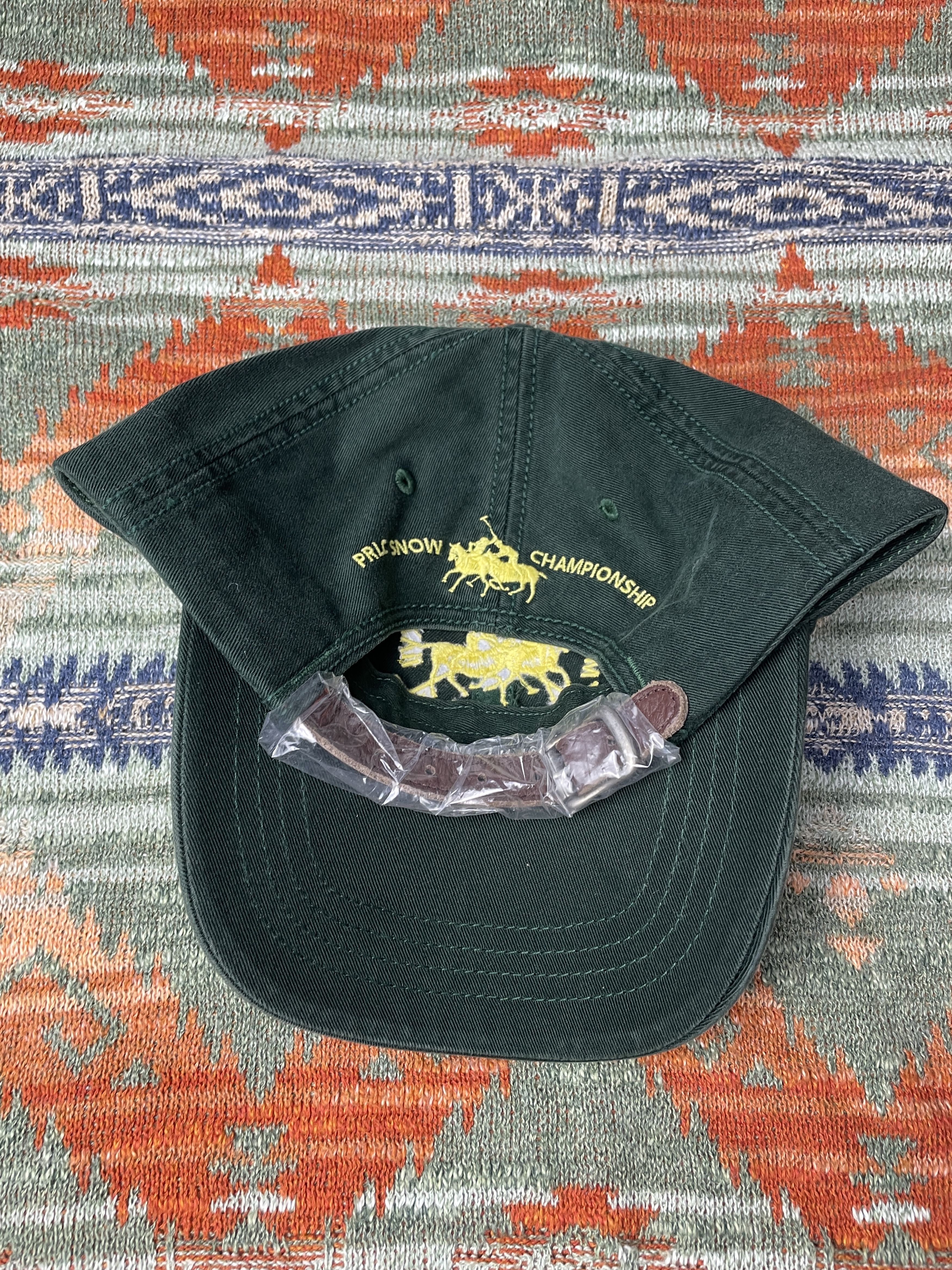 Polo Ralph Lauren Polo Ralph Lauren Rare Leather Baseball Hat cap Size ONE SIZE - 5 Thumbnail