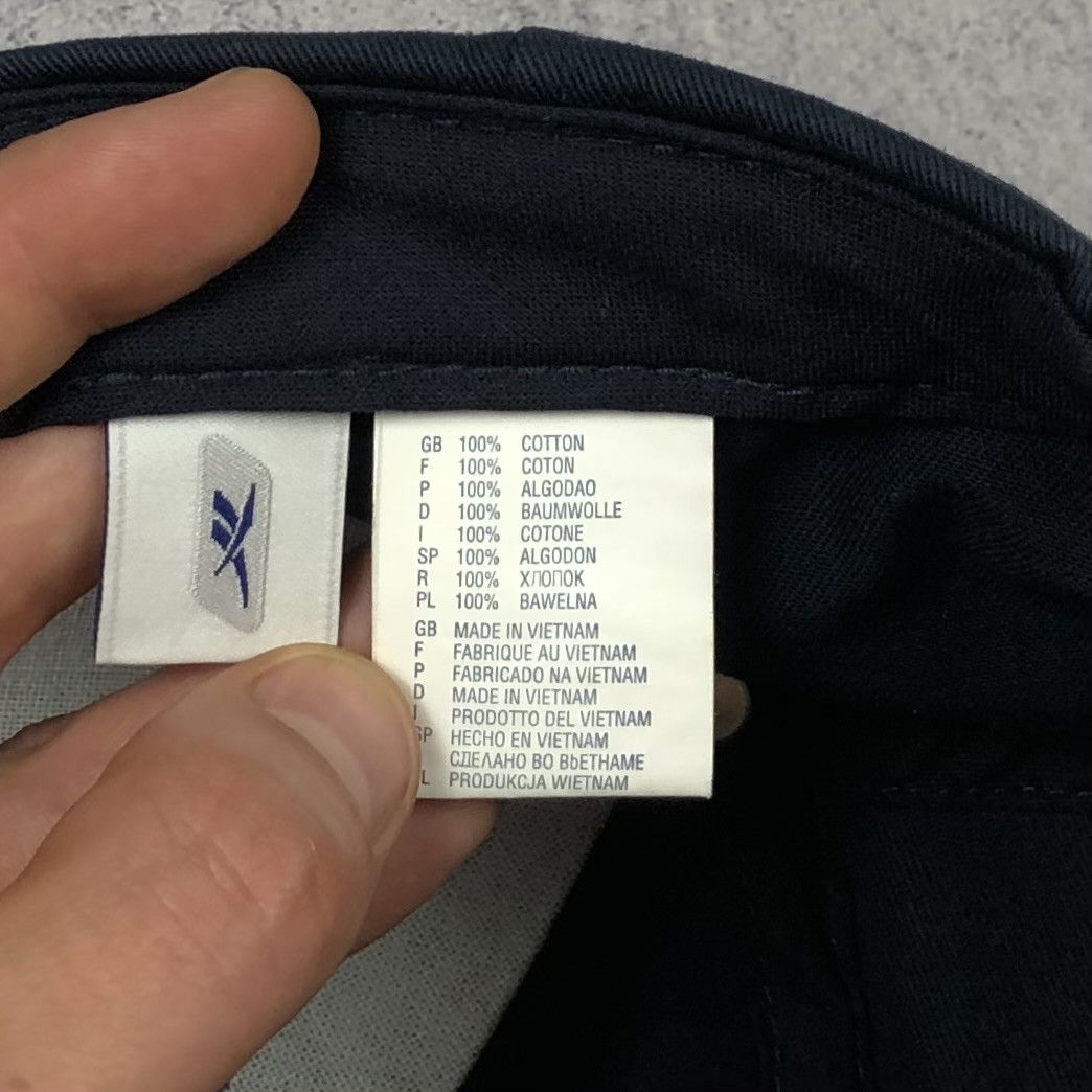 Reebok Vintage Reebok Navy Cap Size ONE SIZE - 8 Thumbnail