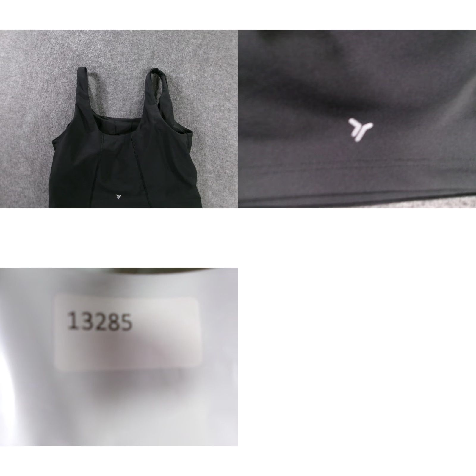 Old Navy OLD NAVY Womens XL Black Cropped Tank Top Sleeveless Scoop Neck Lightweight Casual Size XL / US 12-14 / IT 48-50 - 8 Thumbnail