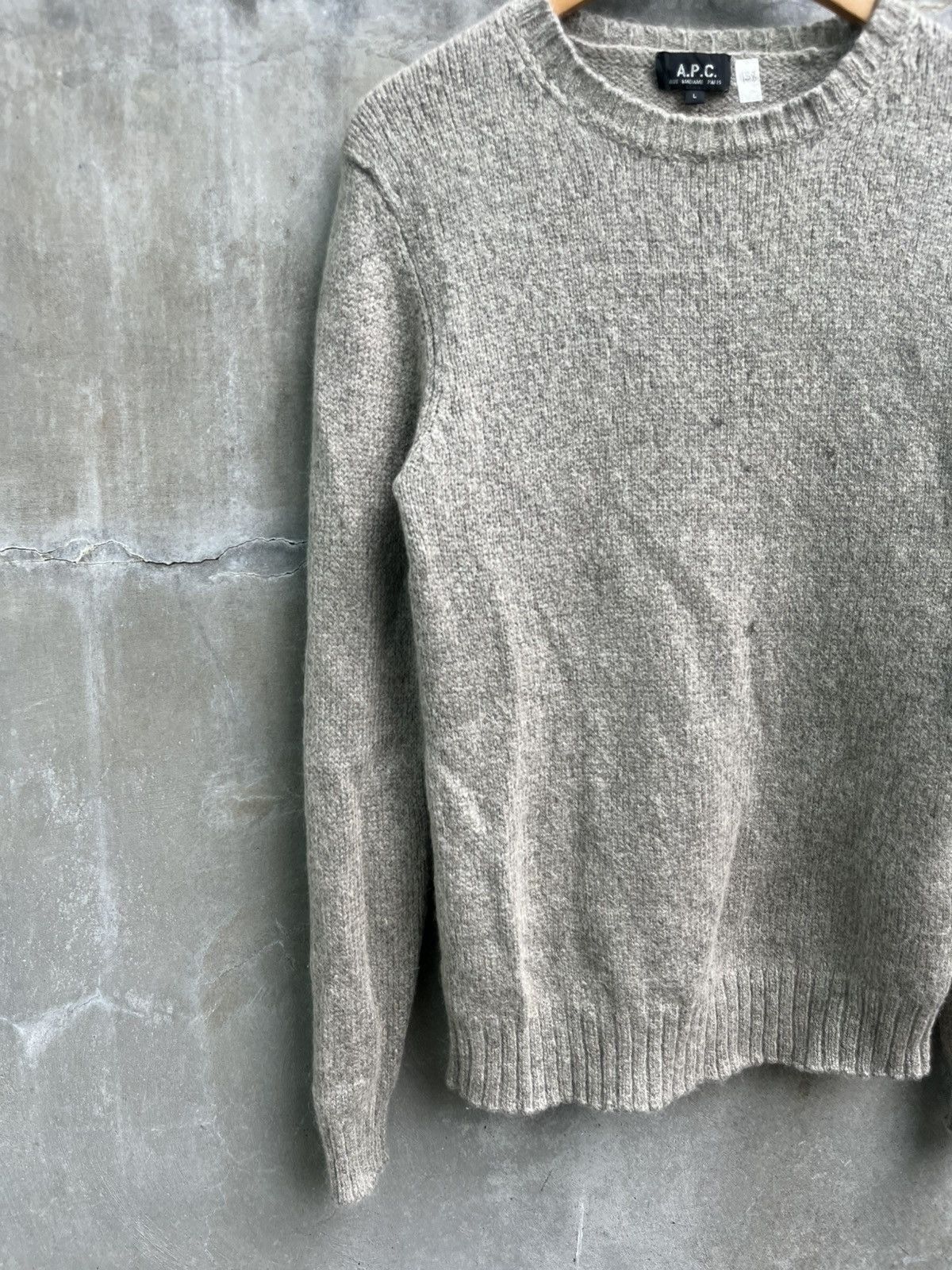 A.P.C. Wool Sweater Size US L / EU 52-54 / 3 - 2 Thumbnail