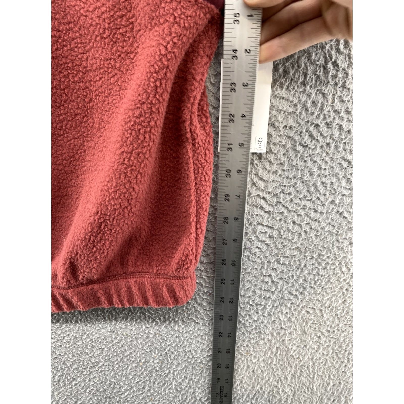 Alife SO Goods For Life Women's Cozy Fleece Full Zip Vest XL Red, Vest, Women, Fleece, Zip, Casual, Fall Winter, Shirt? Size XL / US 12-14 / IT 48-50 - 6 Thumbnail