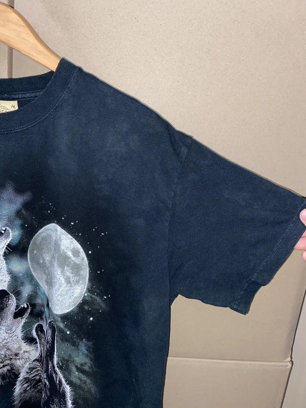 Vintage 90’S VINTAGE WOLF T SHIRT ALL OVER PRINT HYPE SUPREME STYLE Size US M / EU 48-50 / 2 - 8 Thumbnail