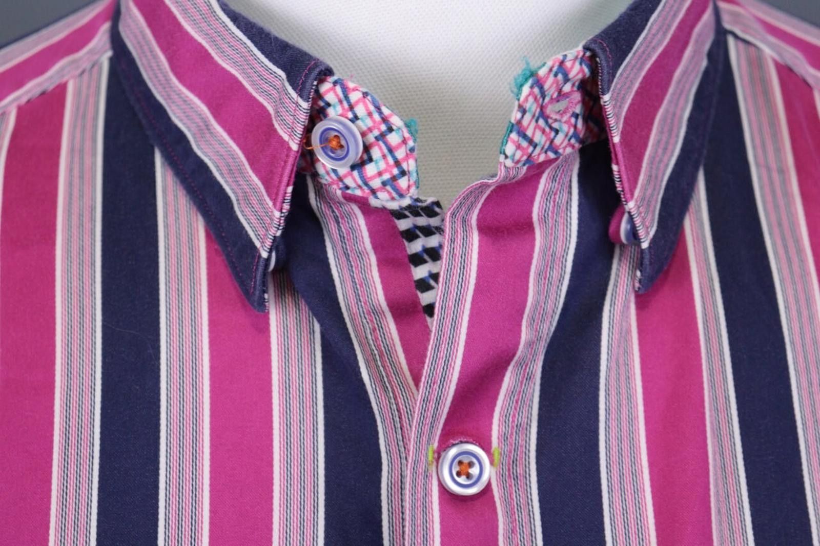 Robert Graham Robert Graham Tailored Fit Striped Long Sleeve Shirt L Size US L / EU 52-54 / 3 - 5 Thumbnail