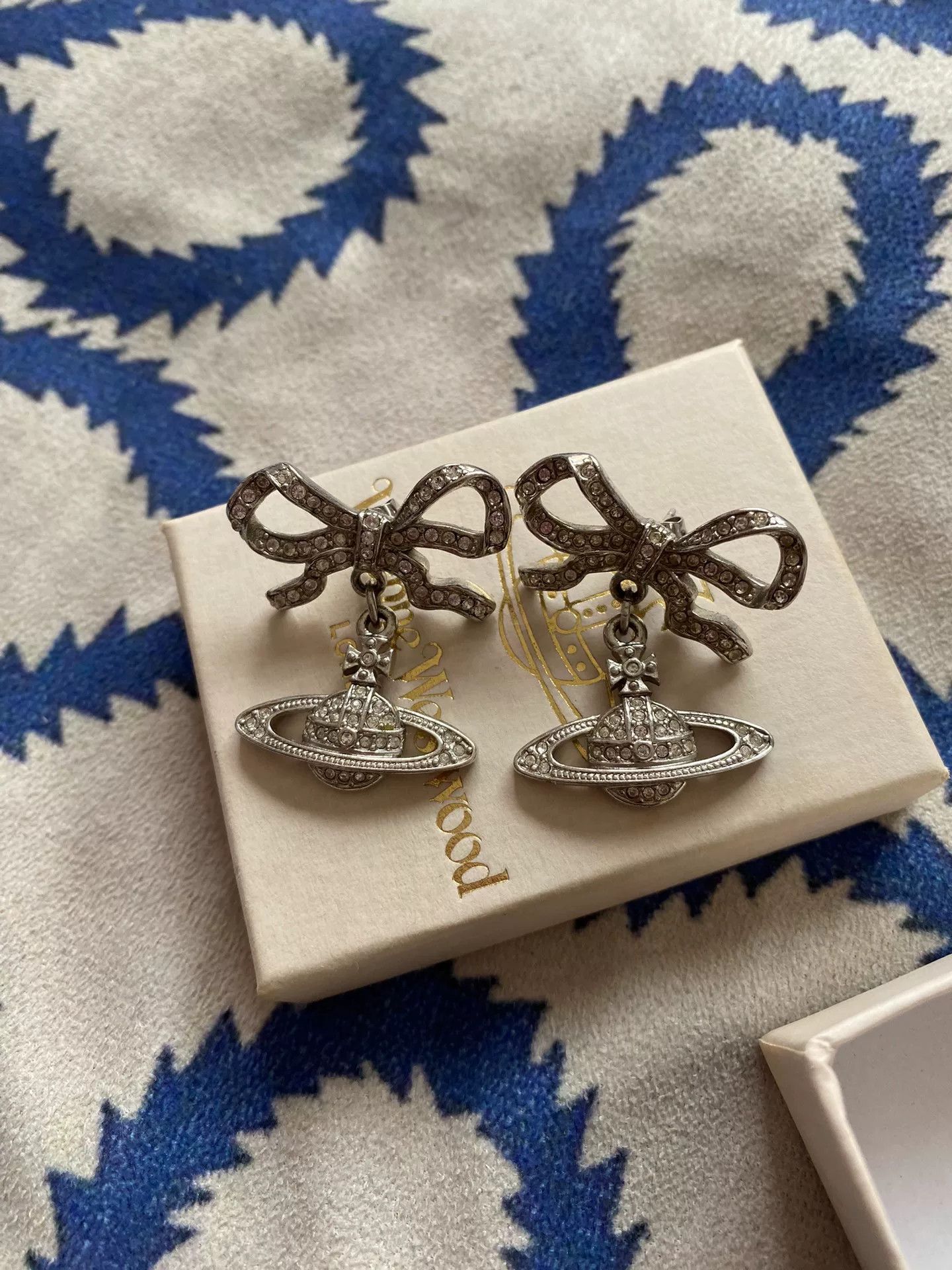 Vivienne Westwood vintage vivienne westwood butterfly bow earrings Size ONE SIZE - 1 Thumbnail