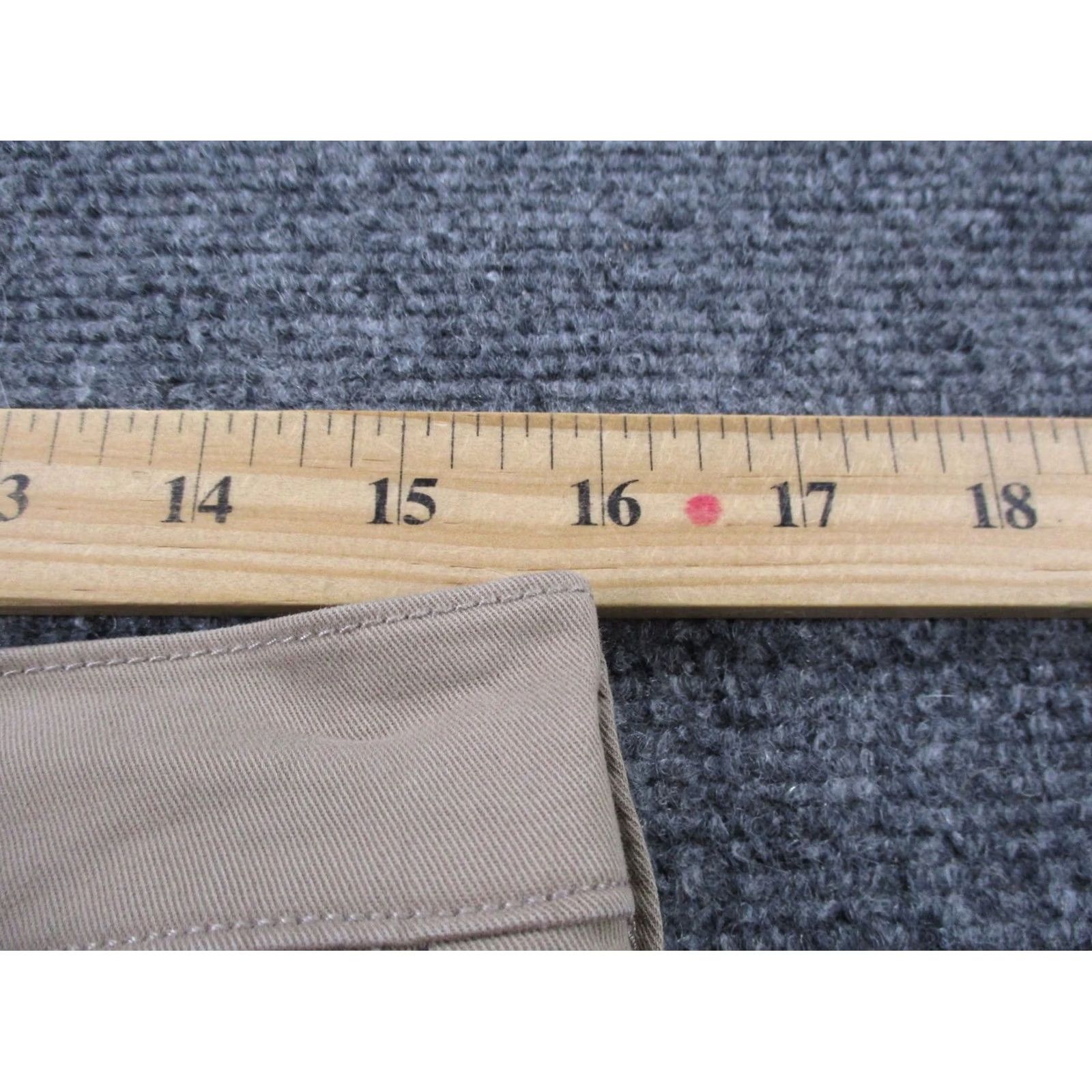 Flint And Tinder Flint and Tinder Pants Mens 30 X 30 Beige Straight Tapered Fit Business Khaki Pants Size US 30 / EU 46 - 6 Thumbnail