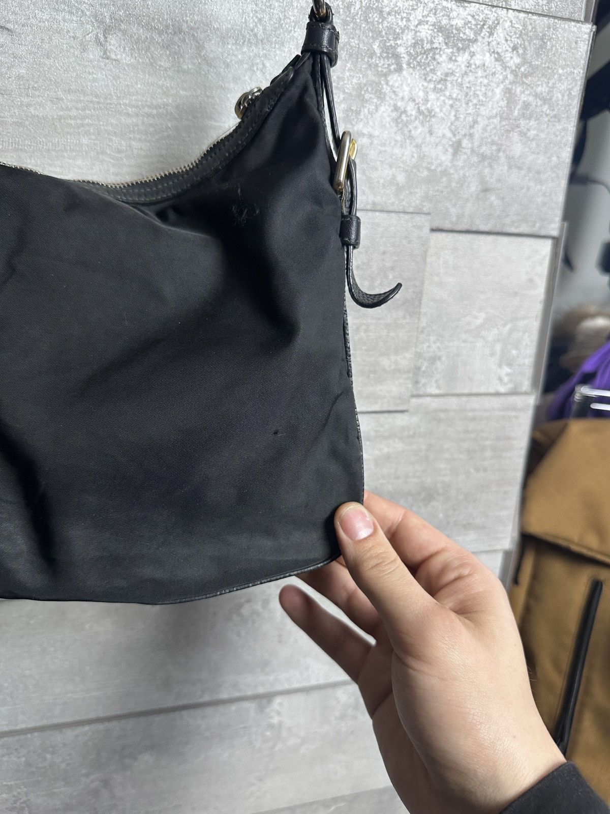 Prada Prada Nylon Shoulder Bag Designer Luxury Size ONE SIZE - 10 Thumbnail