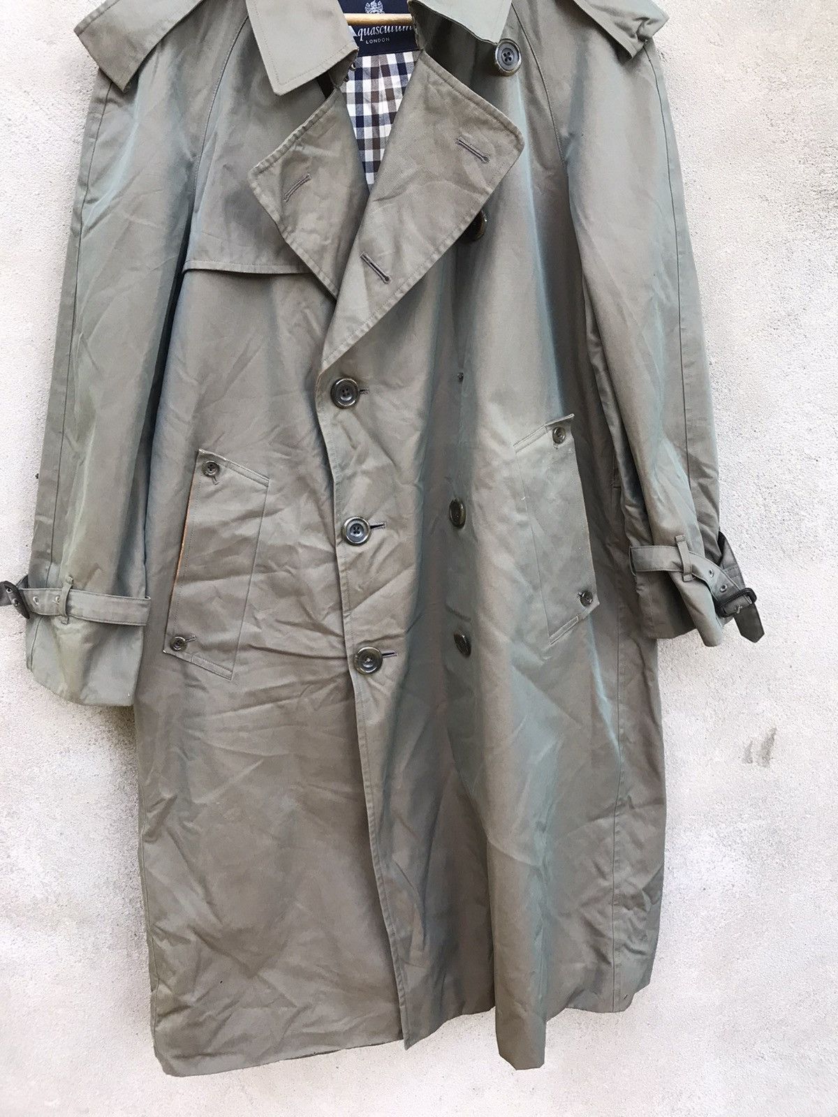Aquascutum × Beauty Beast VINTAGE AQUASCUTUM LONDON TRENCH COAT JACKET Size US M / EU 48-50 / 2 - 9 Thumbnail