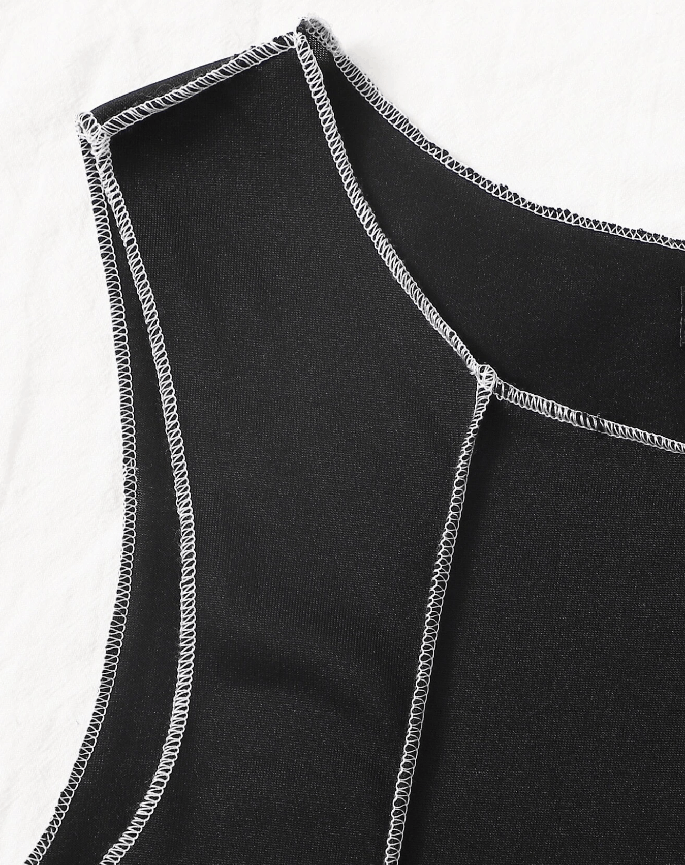 Shein Black Crop Tank Top Size M / US 6-8 / IT 42-44 - 2 Thumbnail