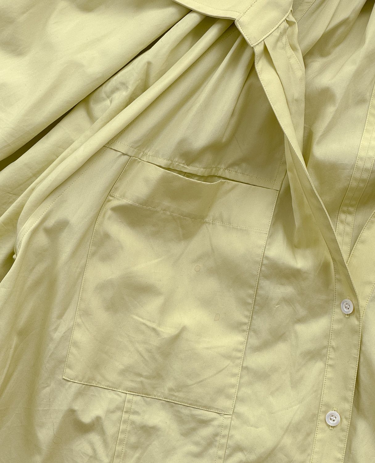 3.1 Phillip Lim 3.1 Phillip Lim Lime Long Shirt Dress S Size S / US 4 / IT 40 - 7 Thumbnail