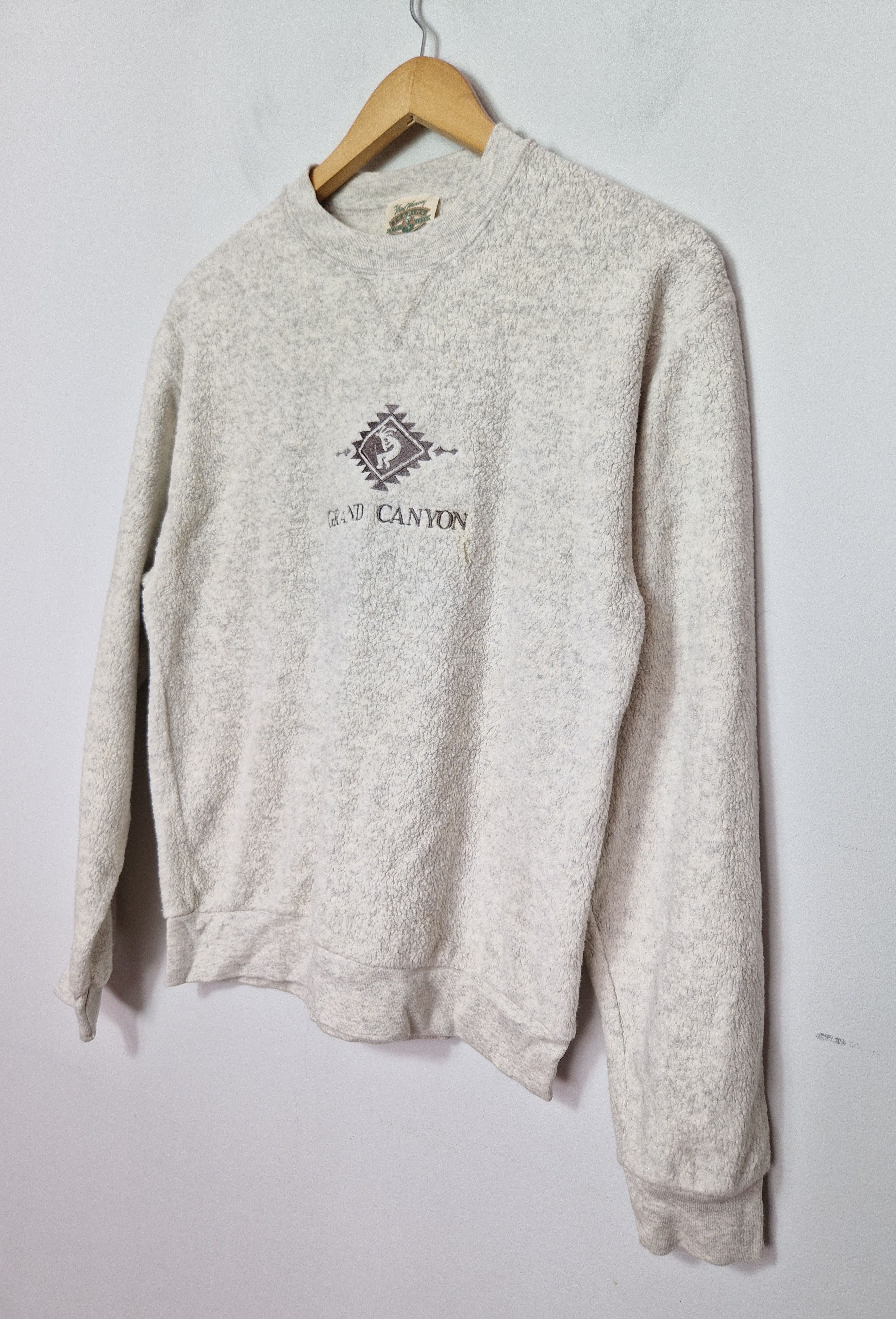 Vintage vintage Grand Canyon made in USA fleece 90s y2k Size US M / EU 48-50 / 2 - 2 Thumbnail