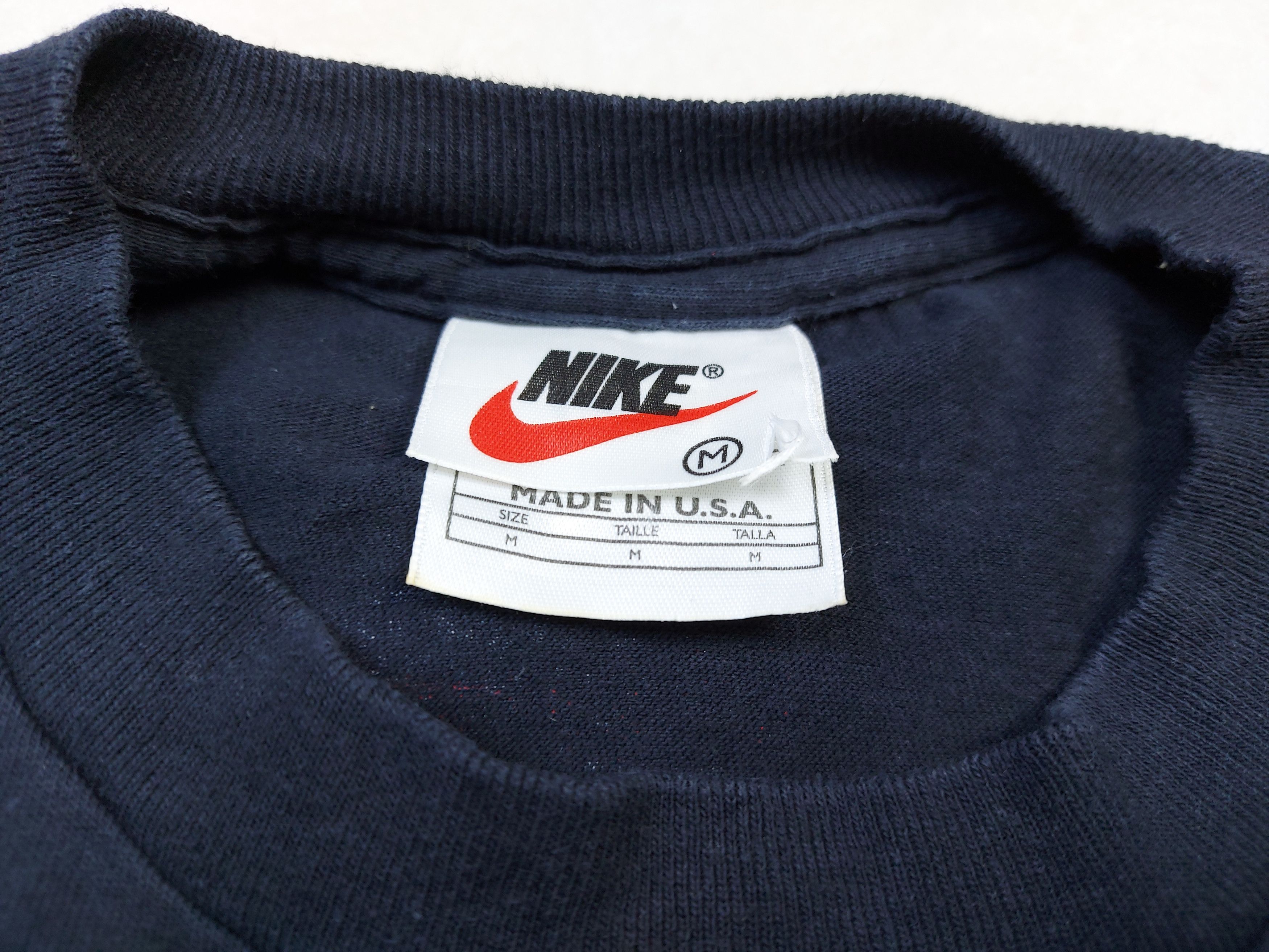 NFL × Nike × Vintage Vintage 90s Nike Pittsburgh Steelers NFL Pro Line TEE Size US M / EU 48-50 / 2 - 8 Thumbnail