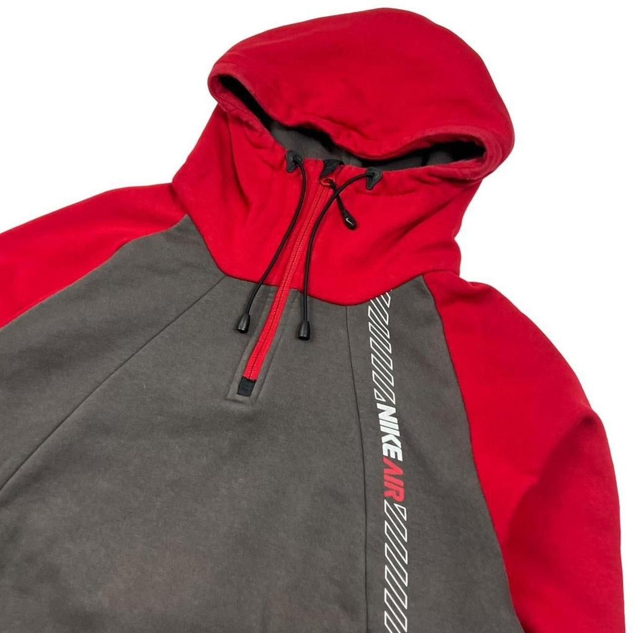 Nike Vintage Nike Air 1/4 Zip Pullover Hoodie - Small Size US S / EU 44-46 / 1 - 2 Thumbnail