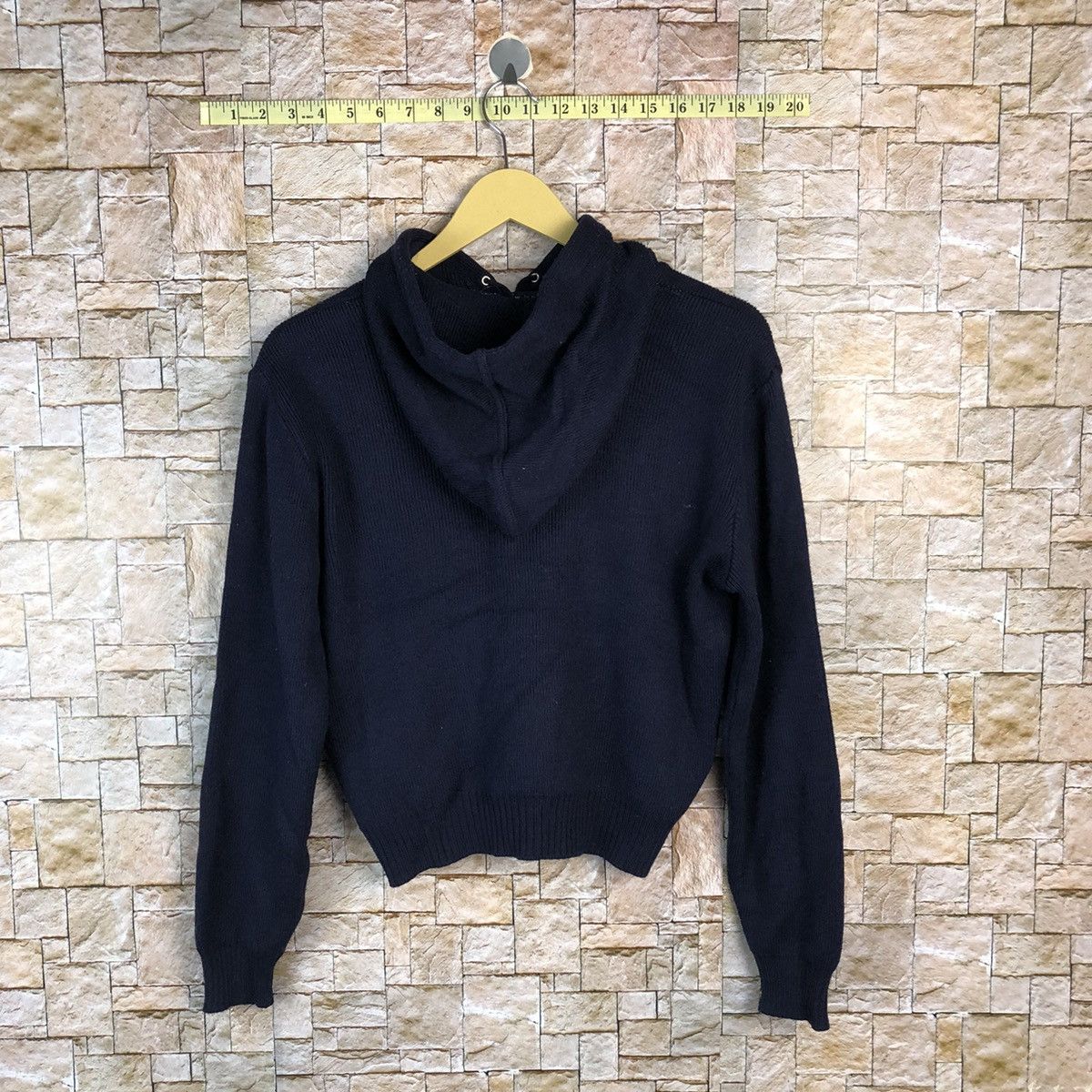 Vintage Leminor Pour Opaque France Dark Blue sweatshirt Hoodie #A712 Size US M / EU 48-50 / 2 - 14 Thumbnail