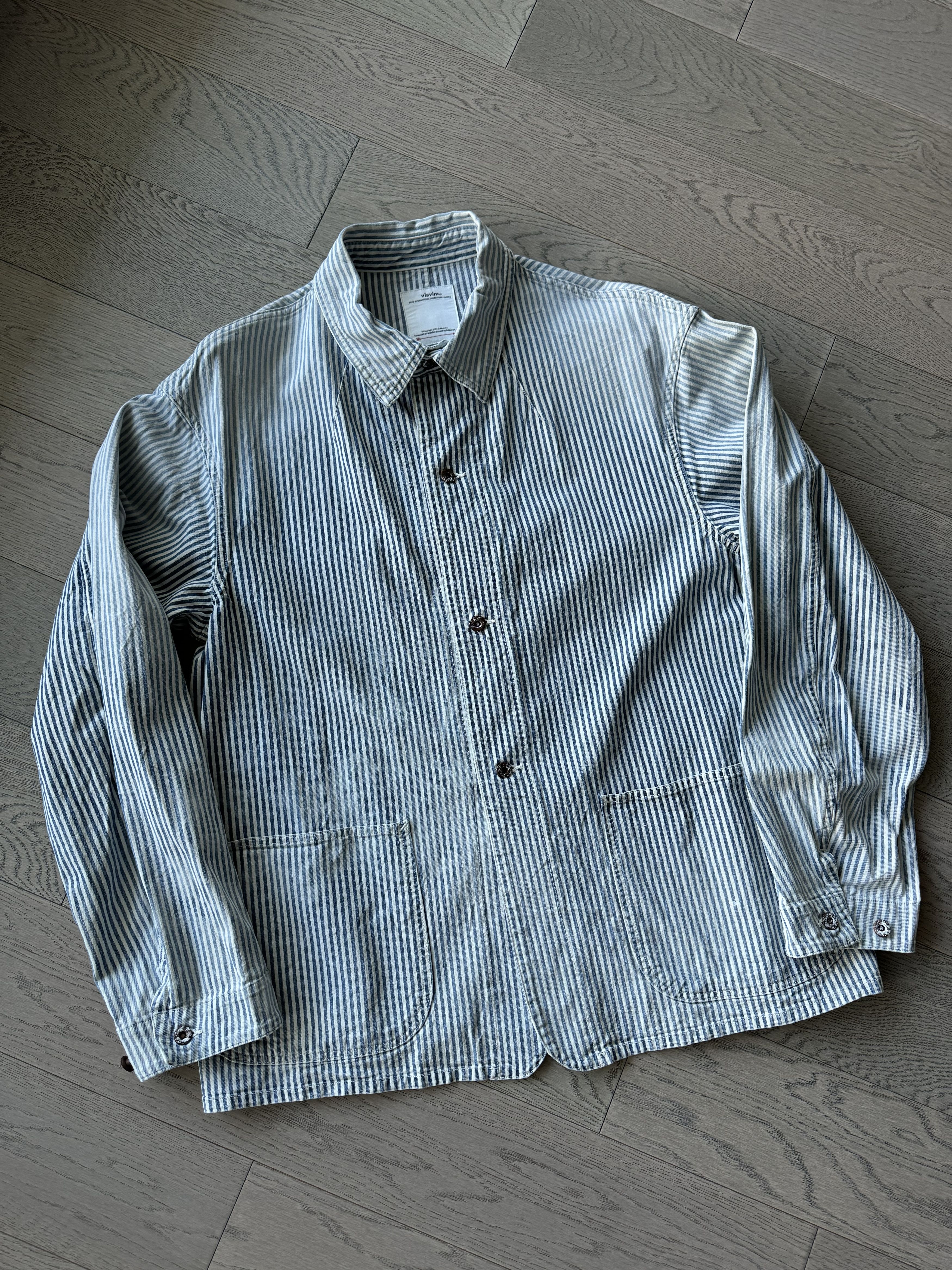 Visvim Coverall Hickory Dry