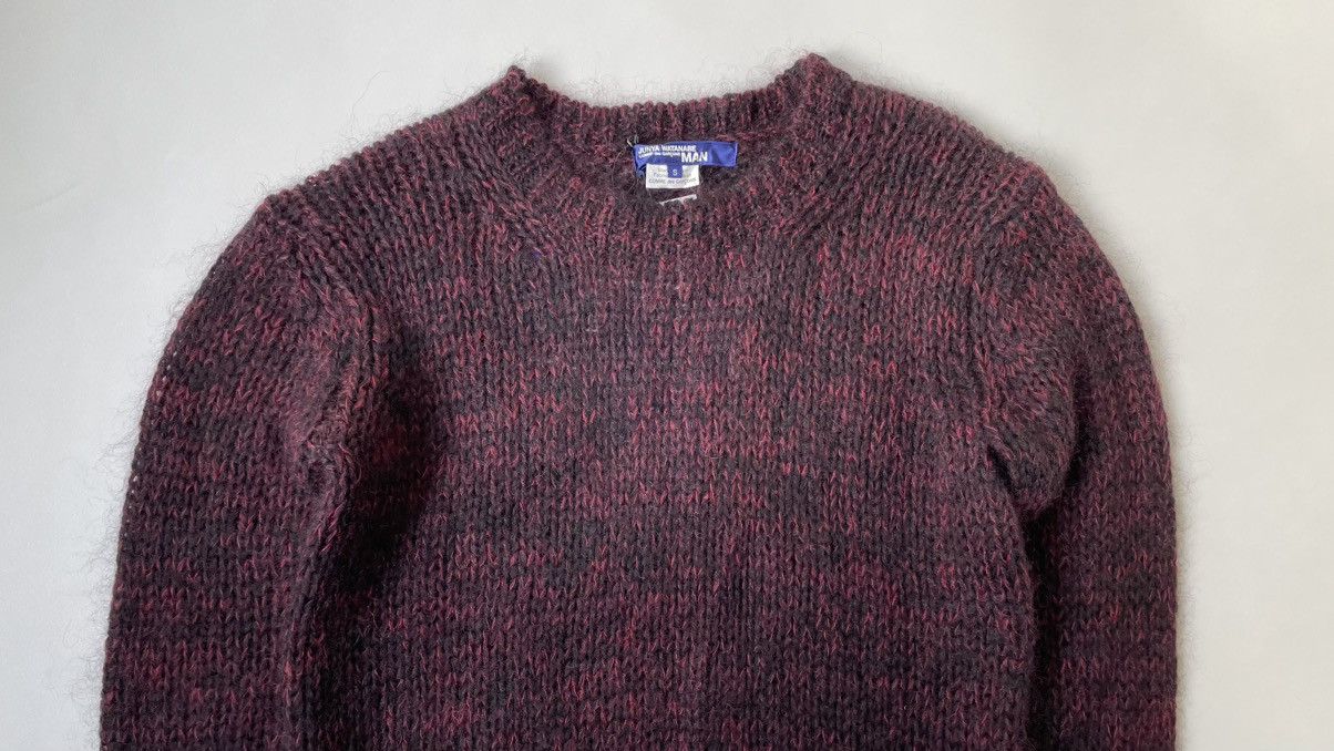 Comme des Garcons A/W 14 Red/Black Mohair Sweater Size US S / EU 44-46 / 1 - 2 Thumbnail