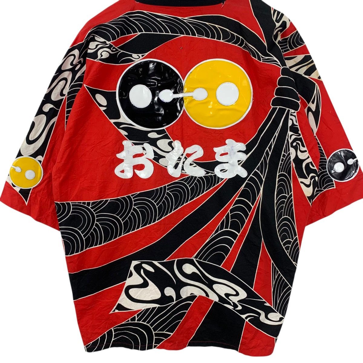 Vintage Vintage KIMONO JAPAN OTAMA SEIGAIHA Traditional Geisha Robe Size XXL / US 16-18 / IT 52-54 - 7 Thumbnail