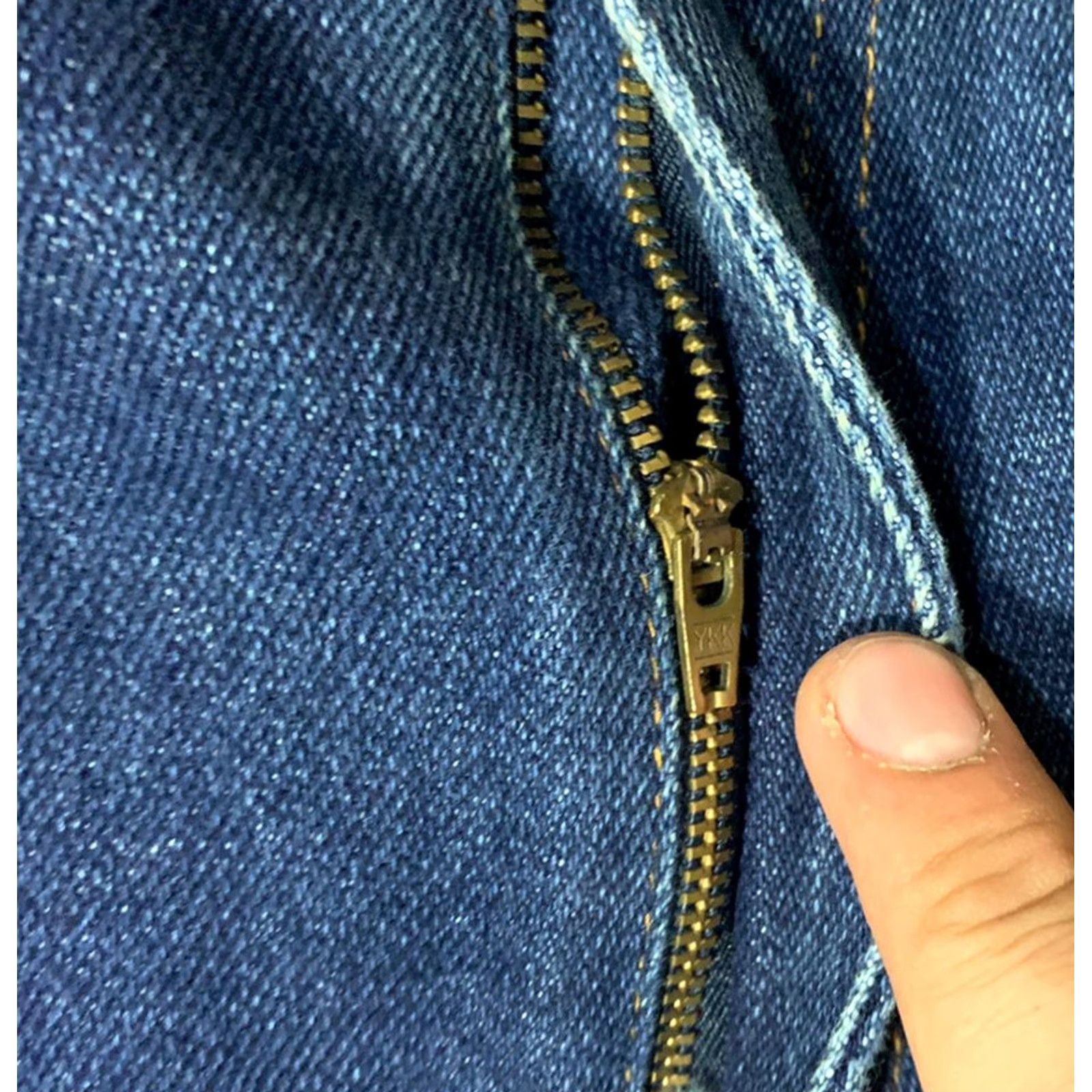 Levi's VINTAGE Levi's 977 Straight Jeans Men's Size 36 X 34 Blue 90s Size US 36 / EU 52 - 7 Thumbnail
