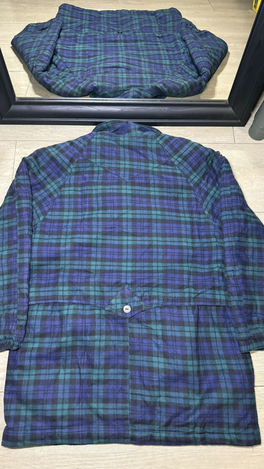 Polo Ralph Lauren Vintage Women’s 2000s Current Seen Plaid Quilted Button Up Size M / US 6-8 / IT 42-44 - 2 Thumbnail