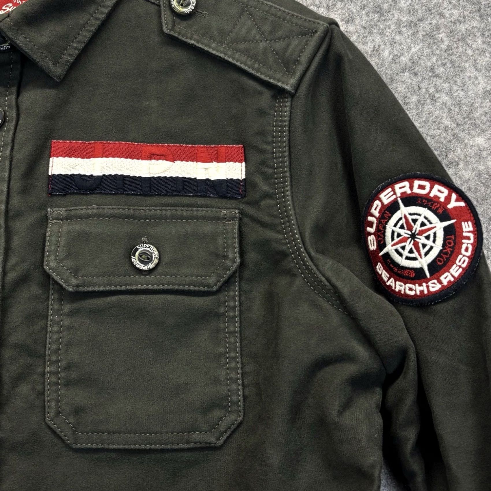 Superdry VINTAGE not (no) - Note: Invalid request. Size US L / EU 52-54 / 3 - 3 Thumbnail