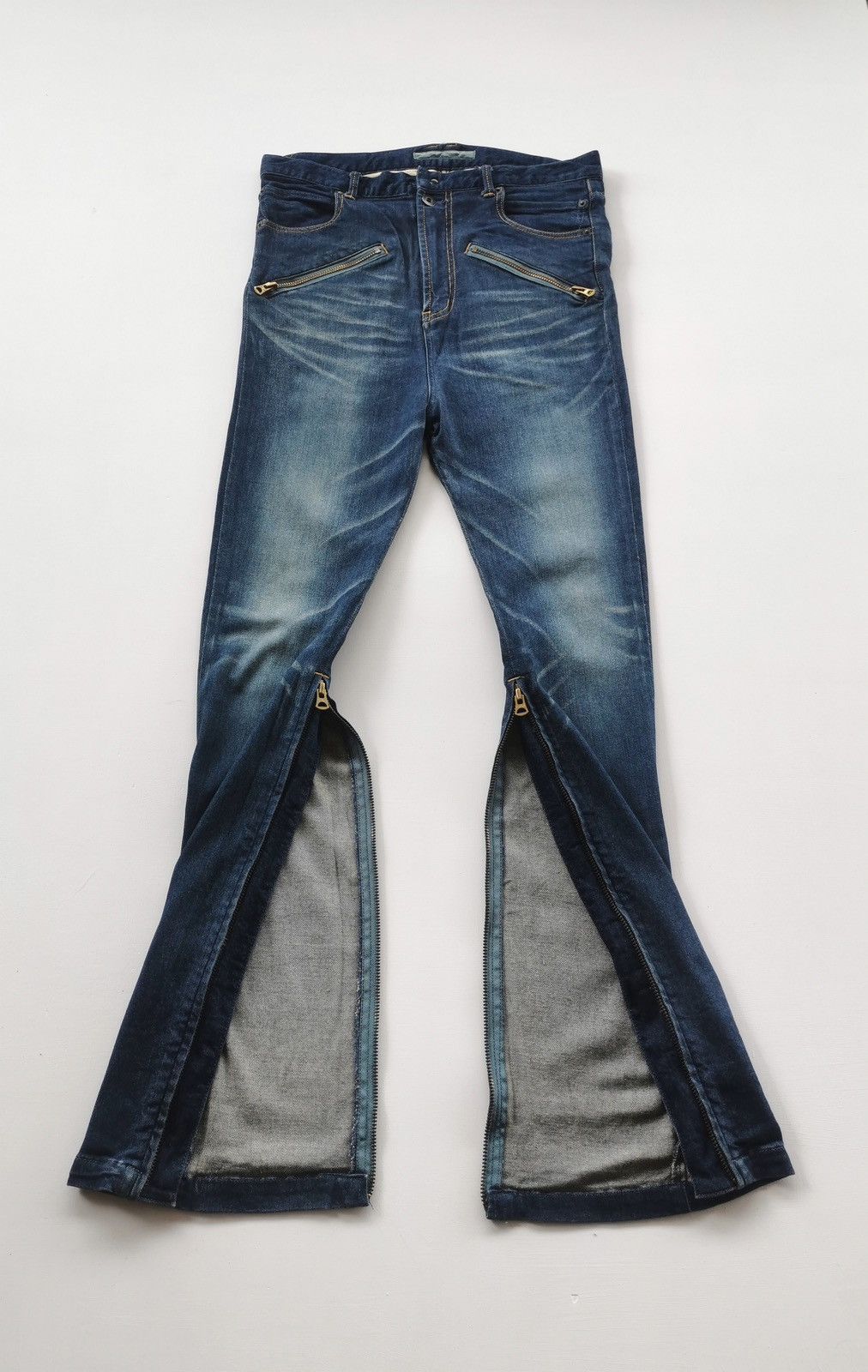 AG Adriano Goldschmied Adriano Goldschmied Article Cord Japan Zip Up Denim erd Size US 31 - 1 Thumbnail