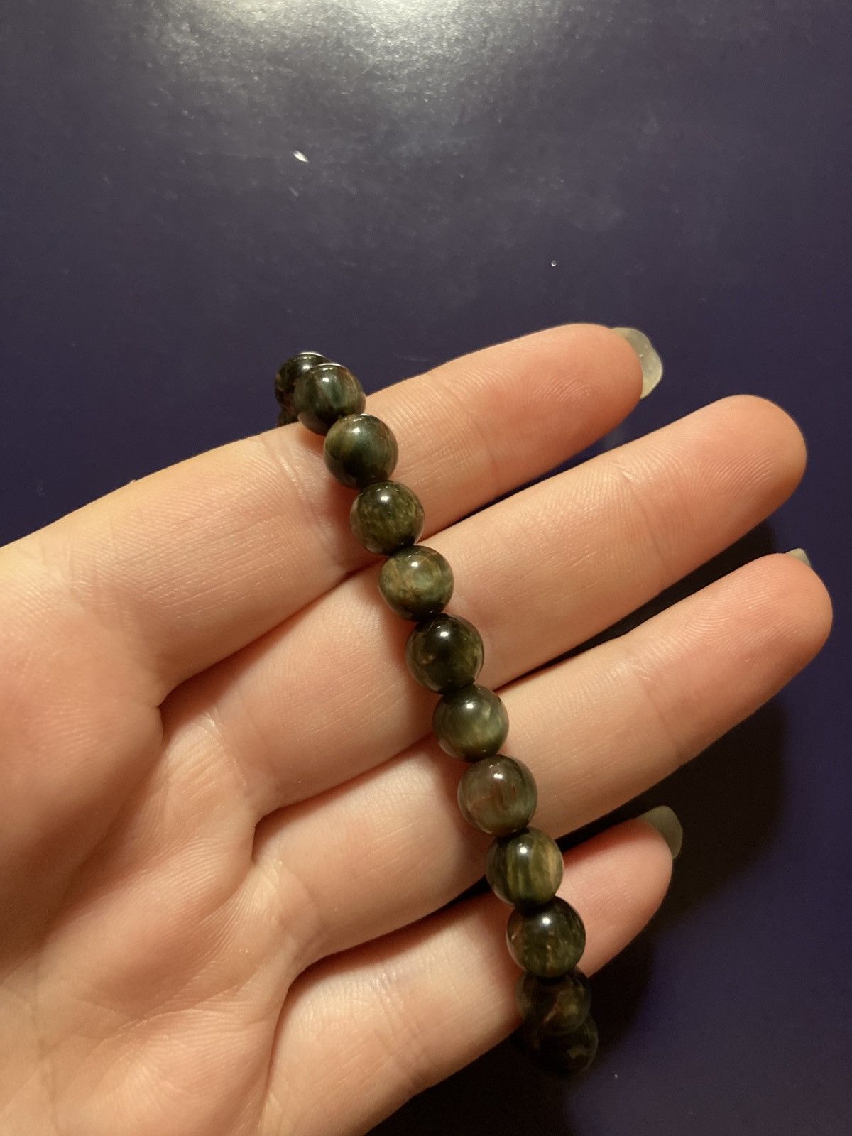 Other Yellow green tigers eye beaded bracelet Size ONE SIZE - 2 Thumbnail