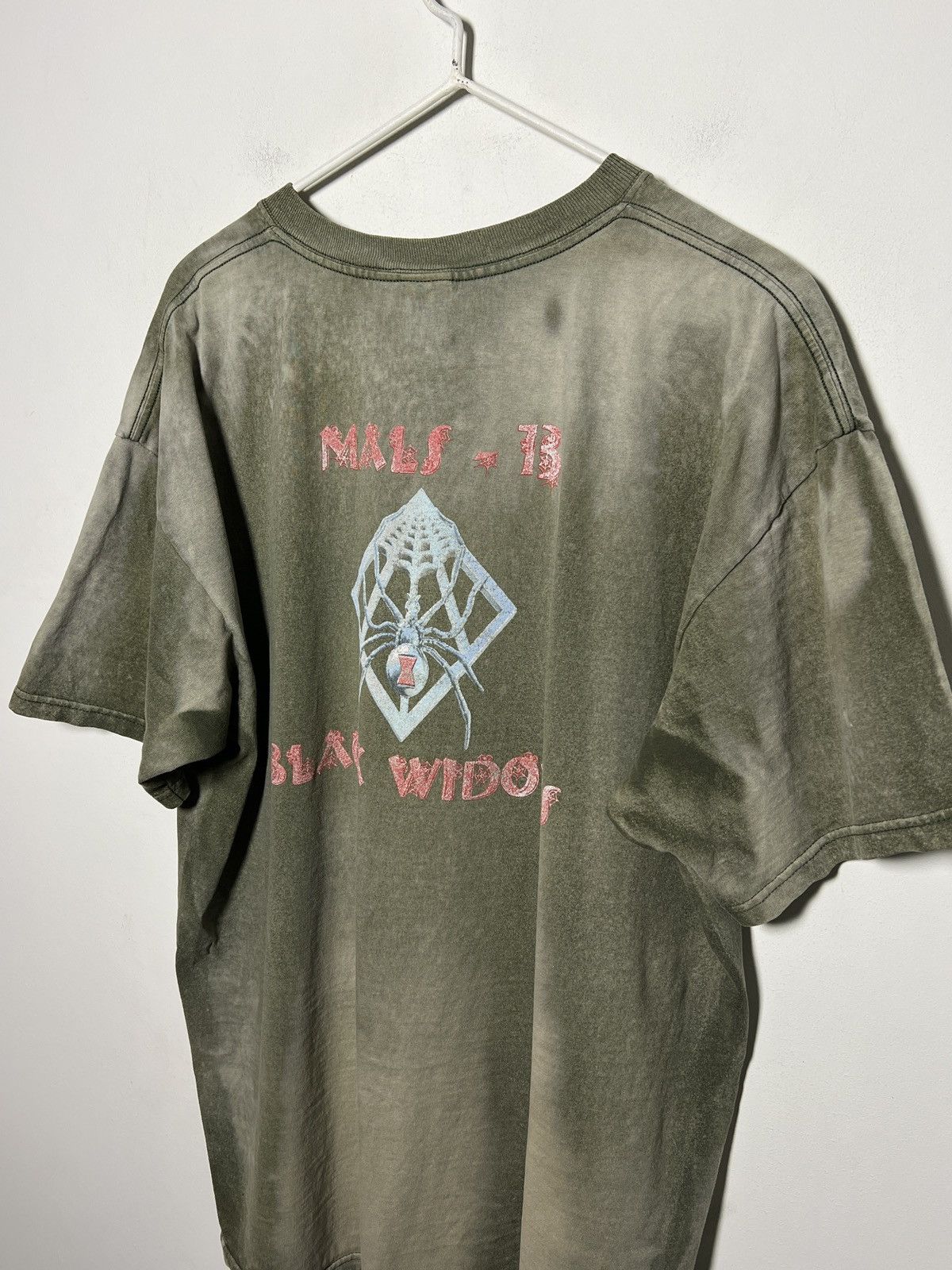 Seditionaries MALS-13 “Black Widows” Faded Military Tee Size US XL / EU 56 / 4 - 8 Thumbnail