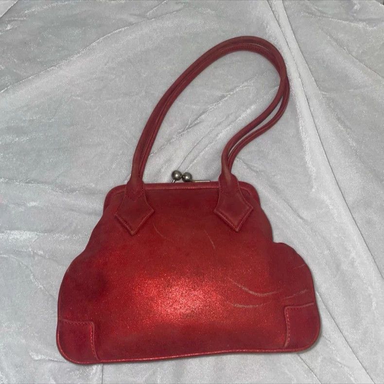 Vivienne Westwood Vivienne Westwood size os Golden red handbag with red handl Size ONE SIZE - 5 Thumbnail