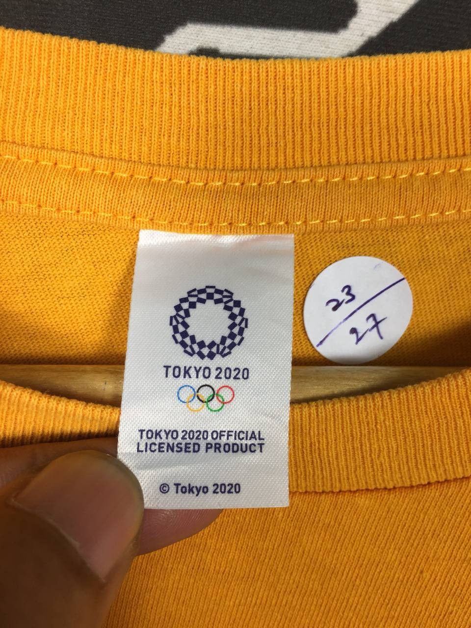 Vintage Official Licensed Product Olympic Tokyo 2020 Big Logo Tee Size US XL / EU 56 / 4 - 7 Thumbnail