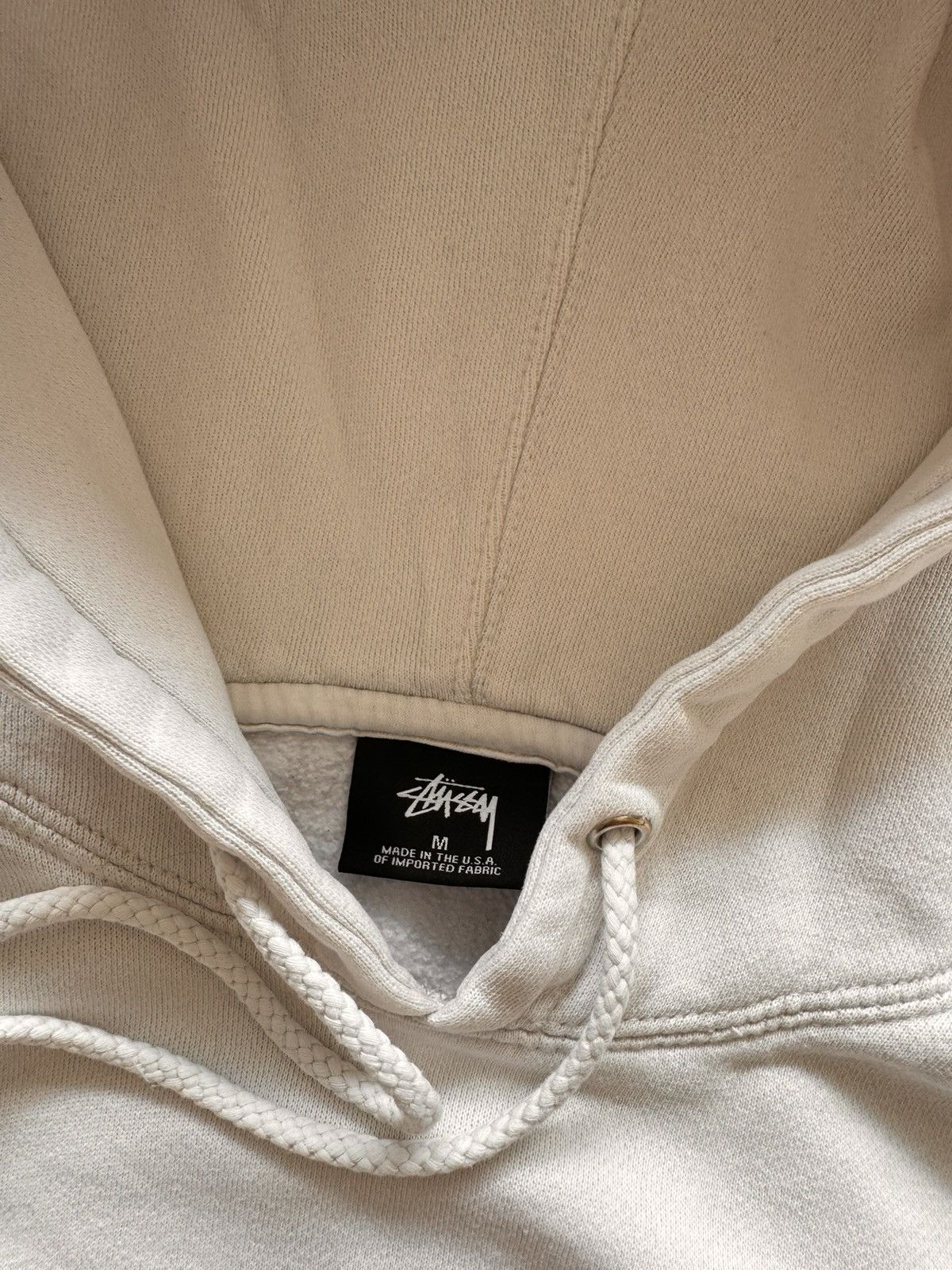 Stussy × Vintage STUSSY CENTER LOGO VINTAGE OVERSIZE HOODIE Size US M / EU 48-50 / 2 - 5 Thumbnail