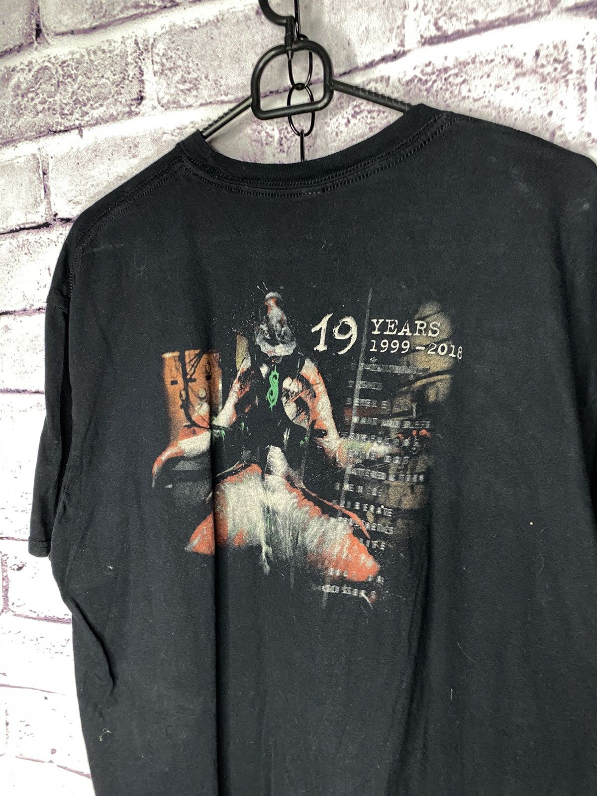 Slipknot Men's T-Shirt Slipknot 19 Years Horror Rock Band Tee Size US XL / EU 56 / 4 - 10 Thumbnail