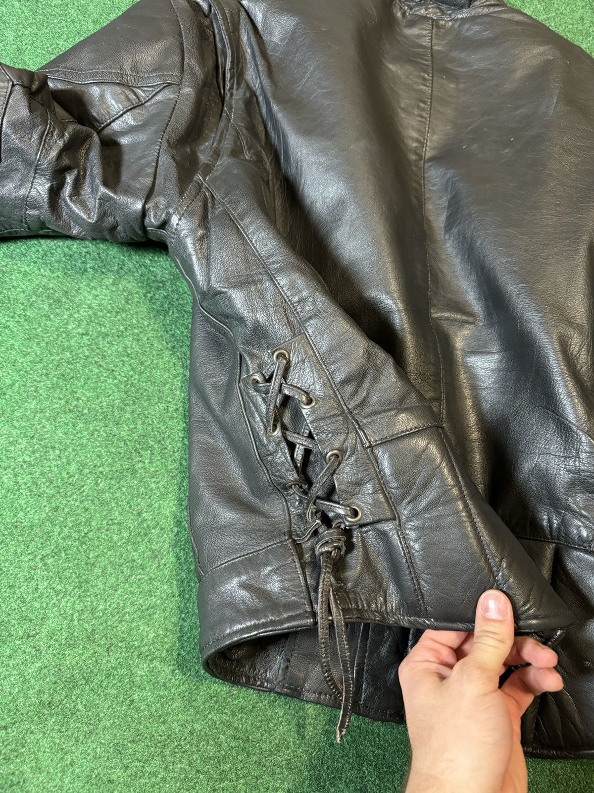 Other Unik Black Biker Premium Buttery Leather Full Zip 40 Jacket Size US M / EU 48-50 / 2 - 5 Thumbnail