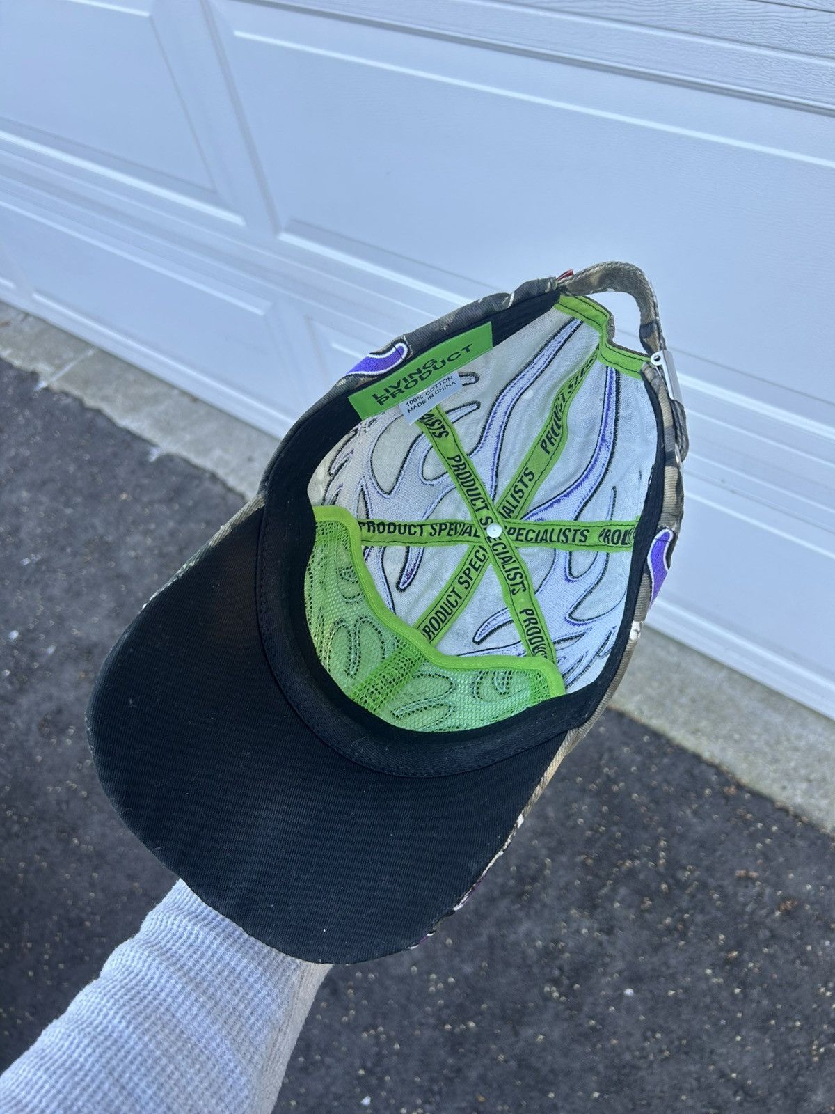Other Living Product camo baseball hat Size ONE SIZE - 3 Thumbnail