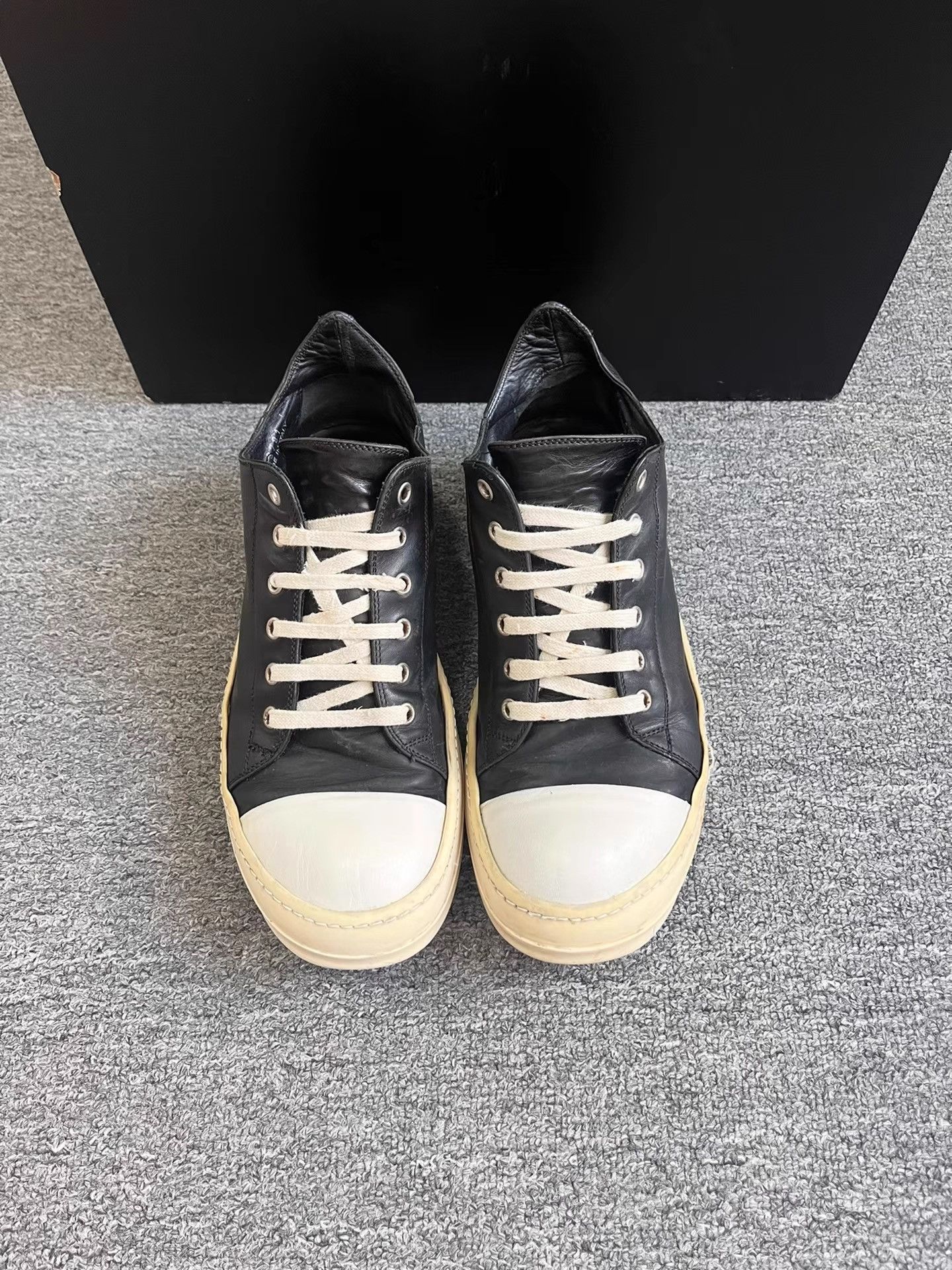 Rick Owens Rick Owens Mainline Leather Big Converse K34 Size US 7.5 / EU 40-41 - 3 Thumbnail