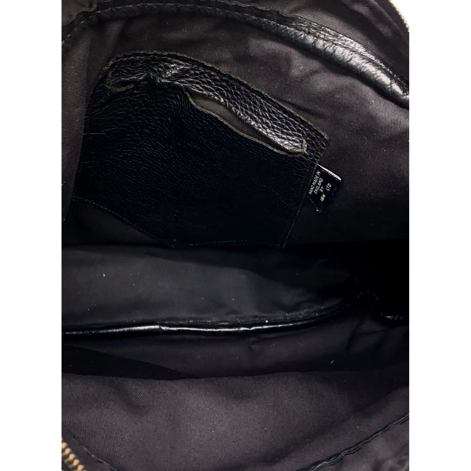 Vintage Jas-M.B. Shoulder Bag Leather Black Size ONE SIZE - 5 Thumbnail
