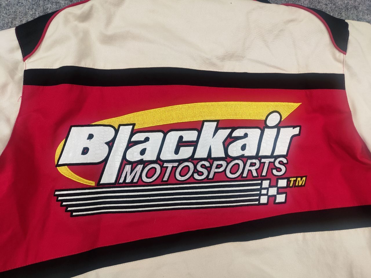 Vintage Aelfric Eden Blackair Vintage Racing Bomber Jacket Logo Y2K Size US M / EU 48-50 / 2 - 13 Thumbnail