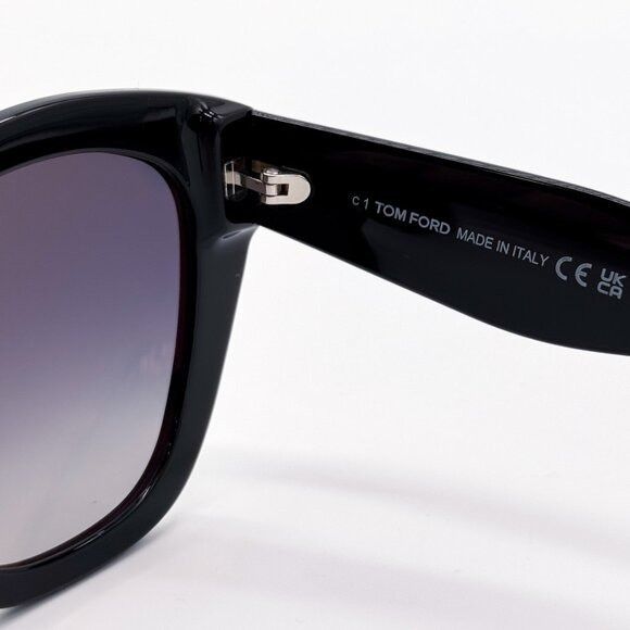 Tom Ford NEW TOM FORD CARA TF940 POLARIZED 01D WOMEN SUNGLASSES FT094 Size ONE SIZE - 9 Thumbnail