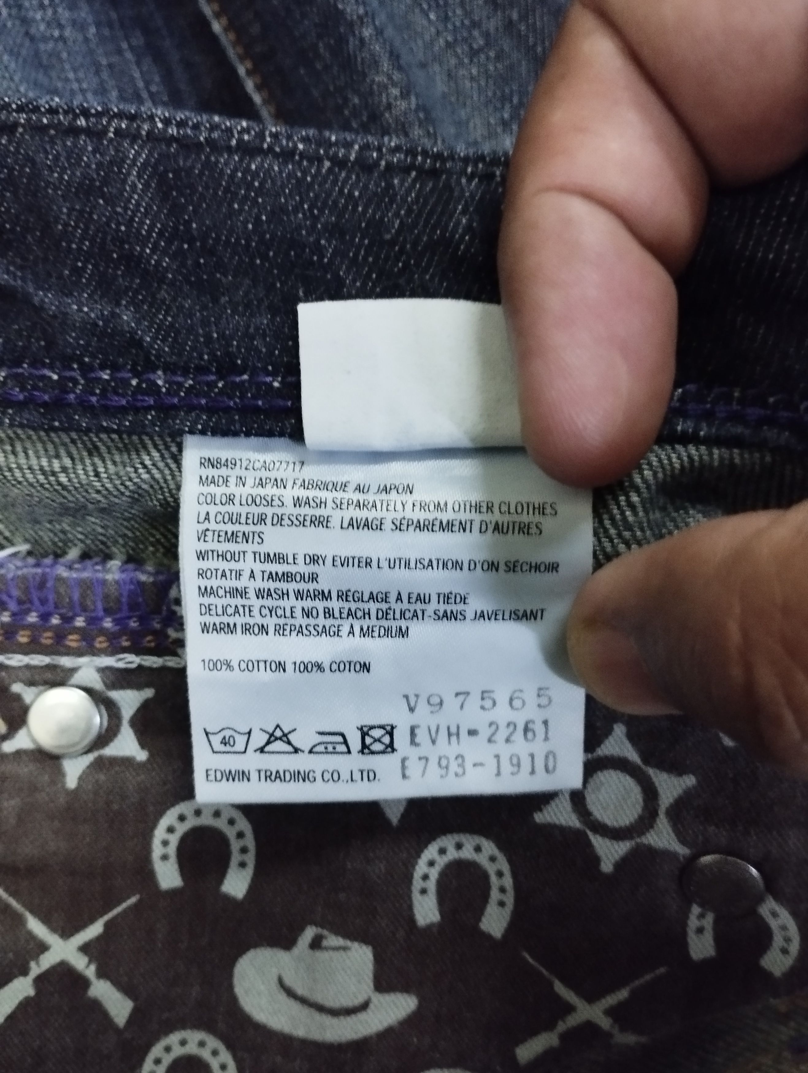 Tornado Mart Super Flare Jeans Stone Wash Japan Edwin Bootcut Jeans Size US 28 / EU 44 - 8 Thumbnail