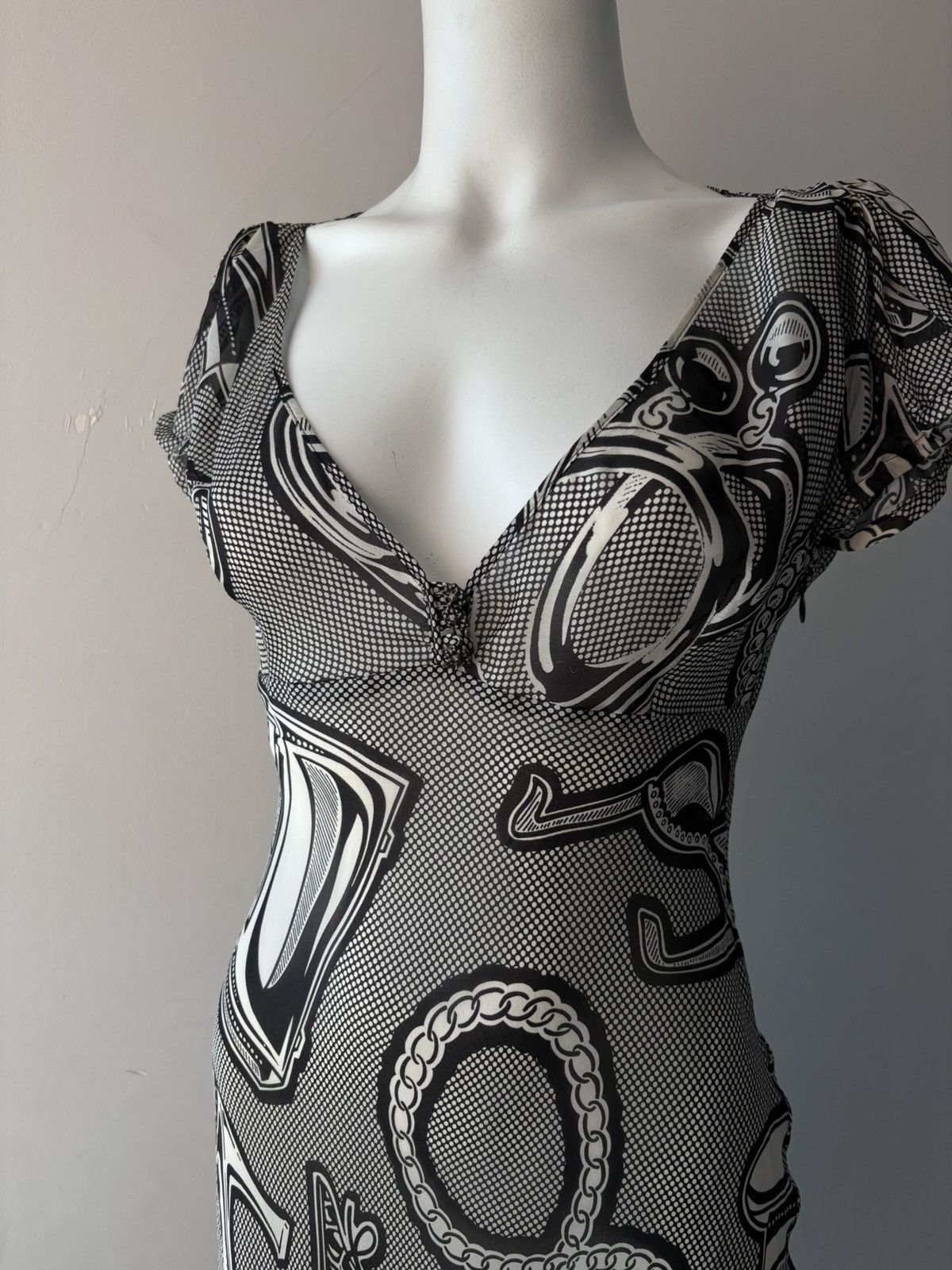 Moschino Moschino silk dress Size M / US 6-8 / IT 42-44 - 13 Thumbnail