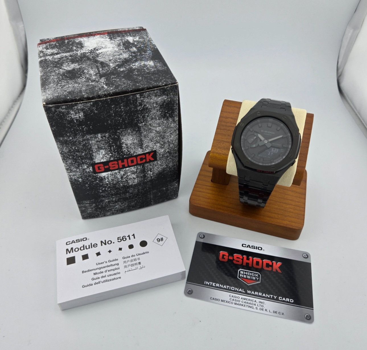 G Shock G-Shock Casioak Blackout Size ONE SIZE - 6 Thumbnail