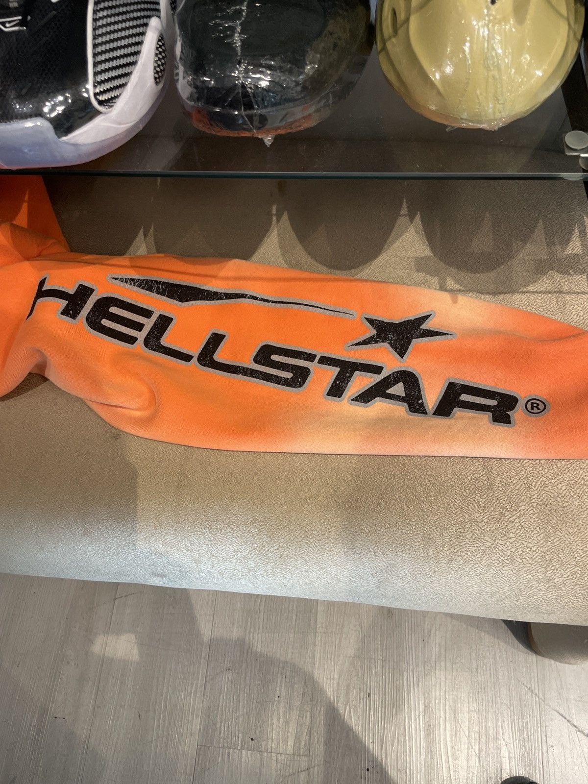 HELLSTAR Hellstar FW23 Hoodie Orange S Size US S / EU 44-46 / 1 - 3 Thumbnail