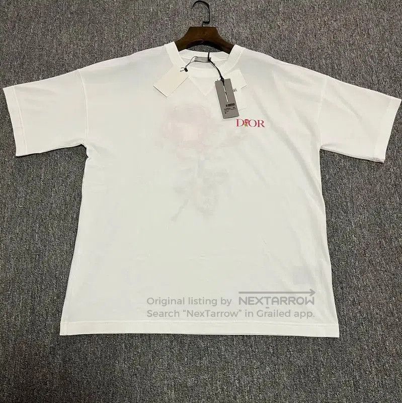 Dior Dior Summer White Cotton Men's T-Shirt . Size US M / EU 48-50 / 2 - 1 Thumbnail