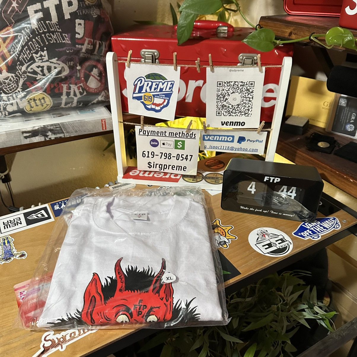 Fuck The Population Ftp Krampus tee XL white Size US XL / EU 56 / 4 - 1 Thumbnail