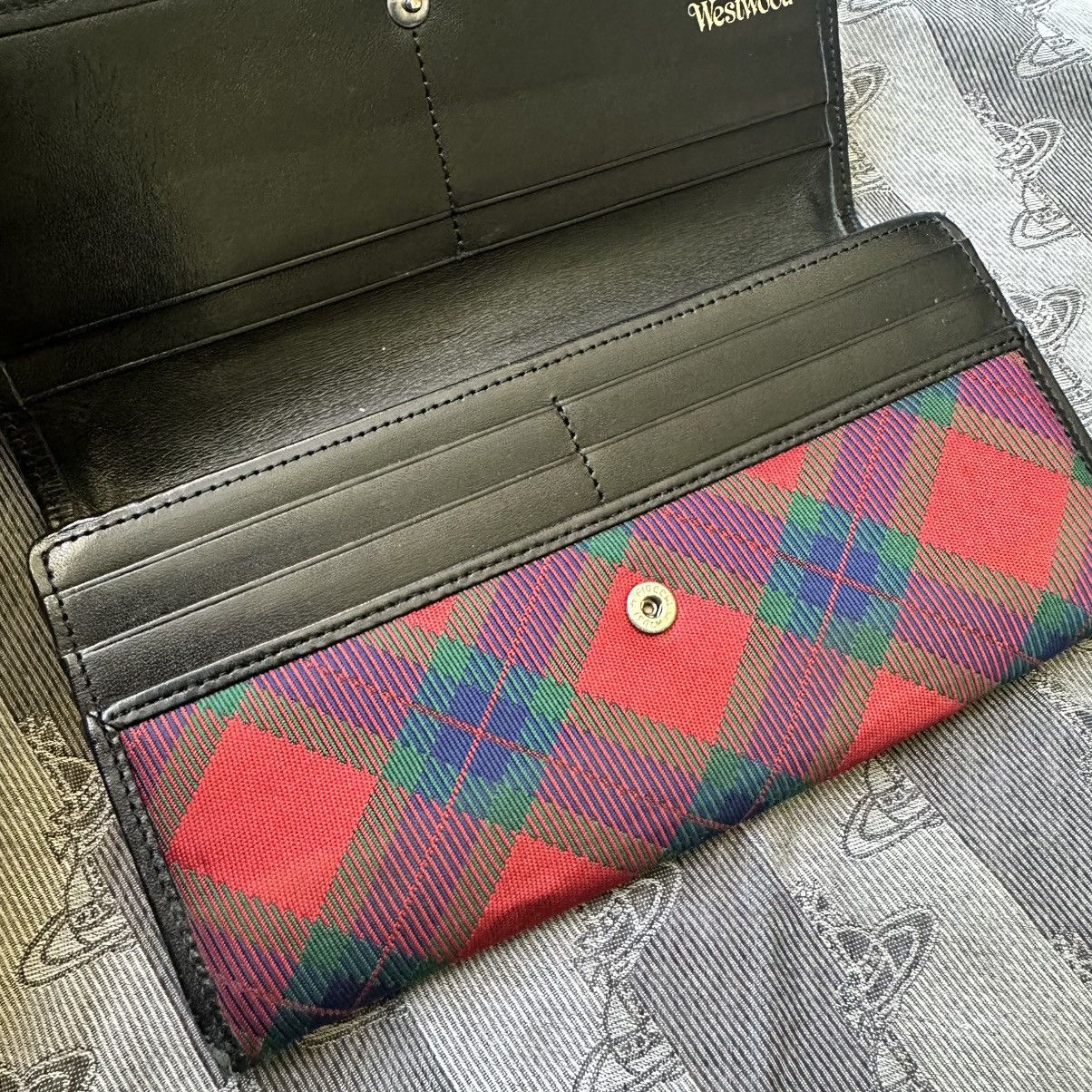 Vivienne Westwood Vivienne Westwood checked pattern wallet 90s Size ONE SIZE - 7 Thumbnail