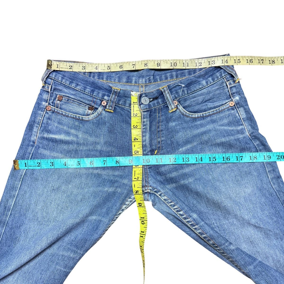 Evisu Evisu Donna Seagul Denim Jeans Size 29" - 13 Thumbnail