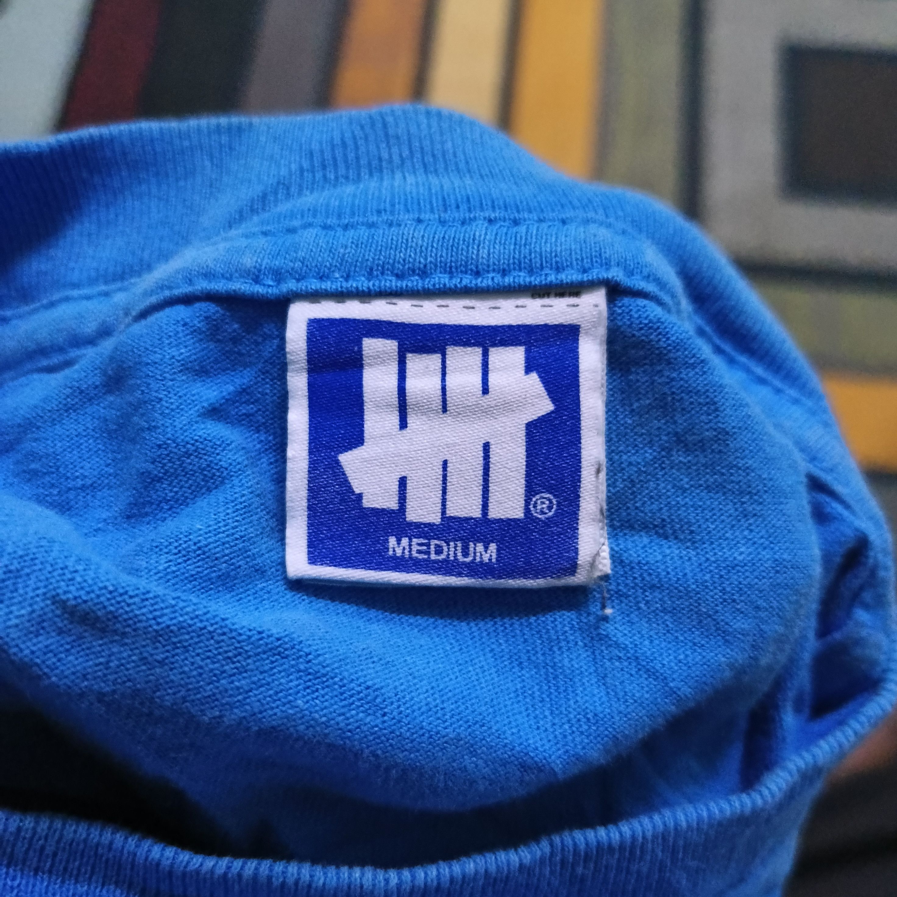 Undefeated UNDEFEATED Logo Blue T Shirts Size US M / EU 48-50 / 2 - 7 Thumbnail